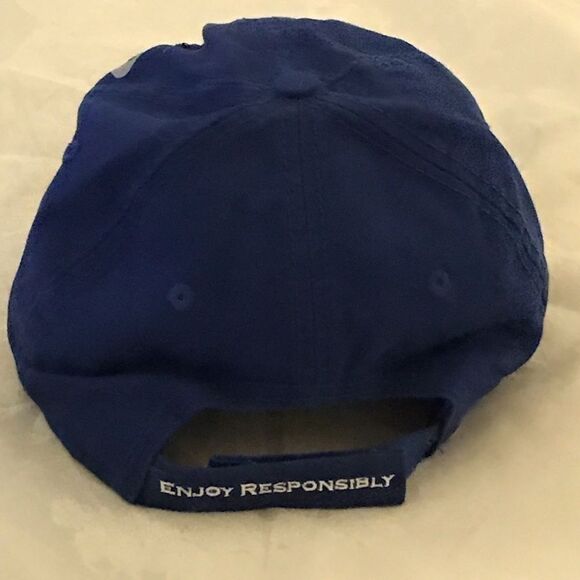 Bud Light Beer Blue & White Logo Baseball Hat - Picture 6 of 11